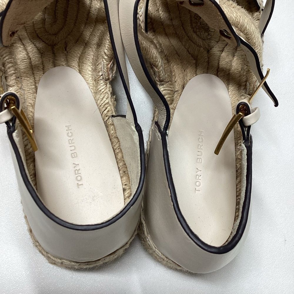 Tory Burch Fisherman Platform‎ Espadrille Sandal Size 10.5 - Picture 6 of 16